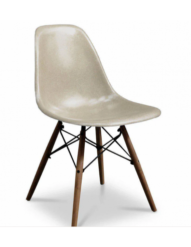 Chaise Eames Originale Tan pas cher 