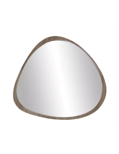 Miroir Vik Placage Pin Taupe ou a consommer sur place