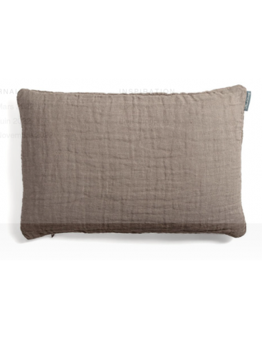 Coussin Lin Gaufré Zurich Dark prix