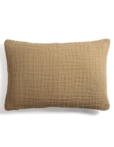 Coussin Lin Gaufré Izamal Dark shop