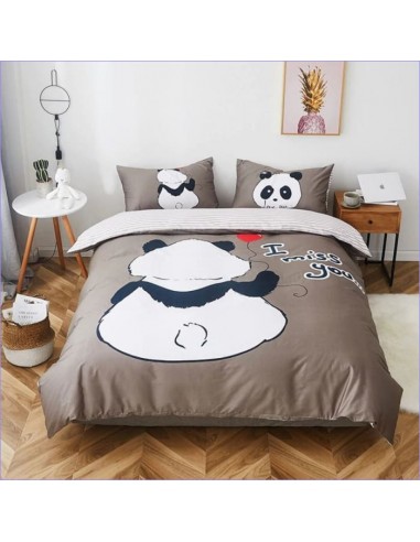 Housse de Couette Panda - Miss You sur le site 