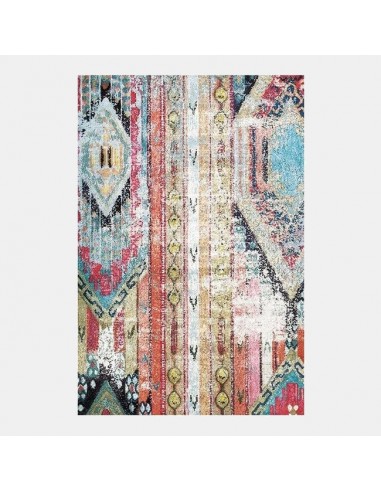 Tapis vintage multicolor inspiration bohème Le MVP de beaucoup