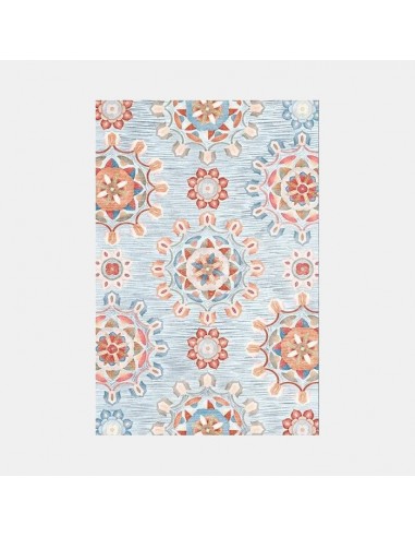 Tapis bohème multicolor motif floral Vous souhaitez 