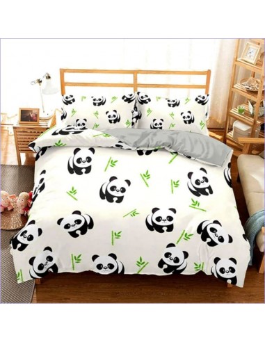 Housse de Couette Panda - Bambou Comparez plus de prix