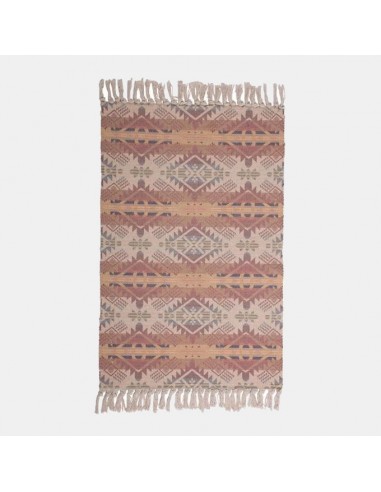 Tapis kilim marron style ethnique en coton Les magasins à Paris et en Île-de-France