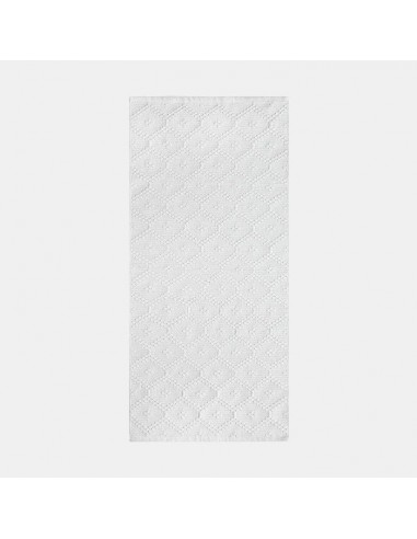 Tapis bohème blanc en coton motif géométrique Découvrez la collection