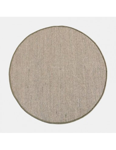 Tapis rond marron clair sisal style jute du meilleur 