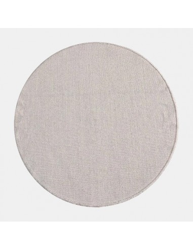 Tapis rond gris sisal style jute Par le système avancé 