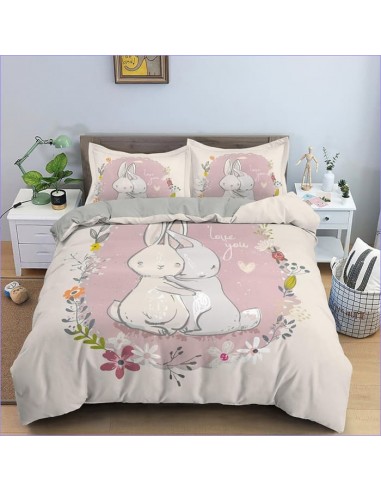 Housse de Couette Lapin - Love You s'inspire de l'anatomie humaine