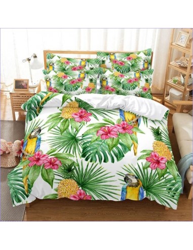 Housse de Couette Fleurie - Ananas online