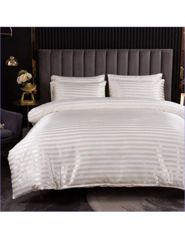 Housse de Couette Blanche et Argent acheter en ligne