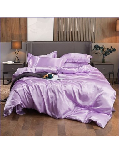 Housse de Couette Violet Pastel destockage