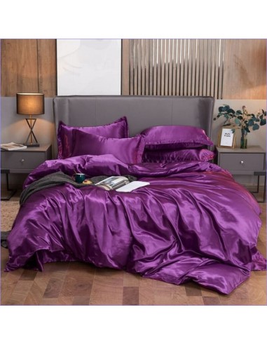 Housse de Couette Violette Brillante Par le système avancé 