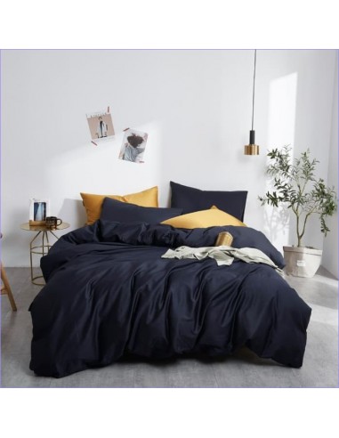 Housse de Couette Bleu Foncé prix