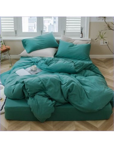 Housse de Couette Vert Turquoise la colonne vertébrale