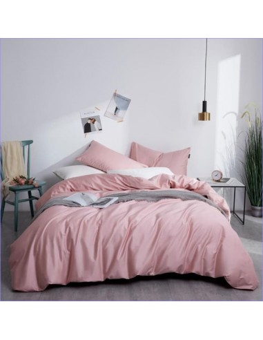 Housse de Couette Rose Unie Profitez des Offres !