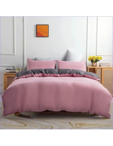 Housse de Couette vieux Rose et Gris commande en ligne