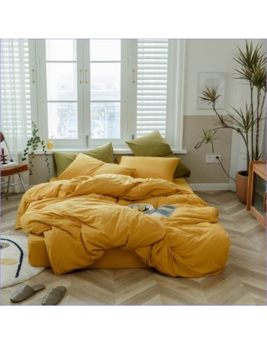 Housse de Couette Jaune Moutarde Profitez des Offres !