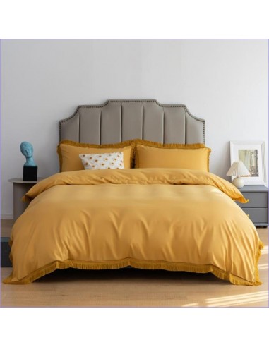 Housse de Couette Jaune Safran En savoir plus