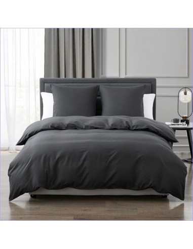 Housse de Couette Gris Foncé acheter