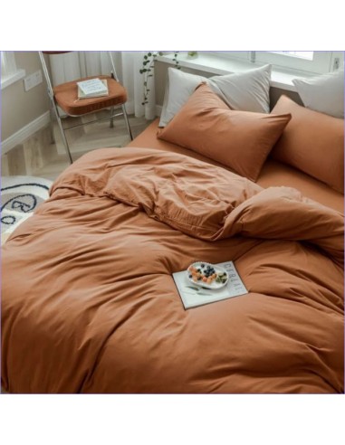 Housse de Couette Terracotta - Tendance rembourrage situé sous