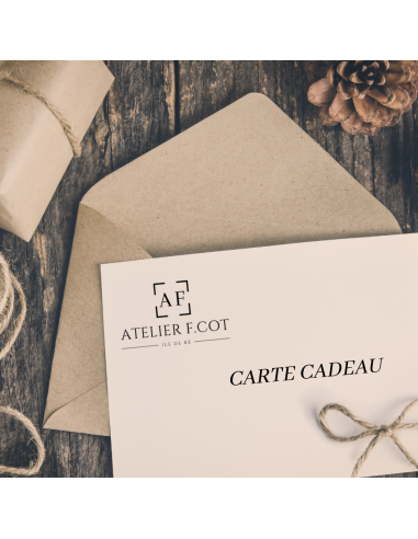 Carte-cadeau Atelier F.Cot Découvrez la collection