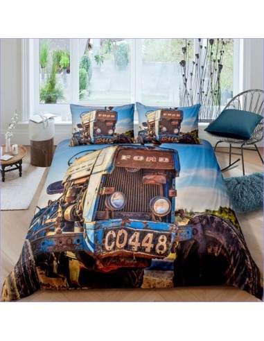 Housse de Couette Tracteur Bleu Vintage suggérées chez