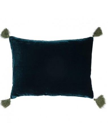 Coussin Goa Pompons Blue Coral à prix réduit toute l'année