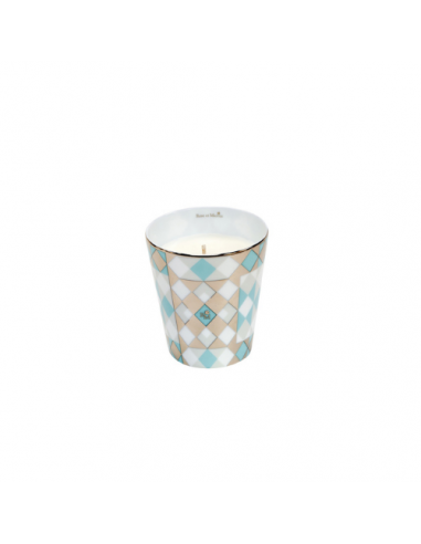 Rose et Marius - Timbale Porcelaine Souleu Turquoise Platine En savoir plus