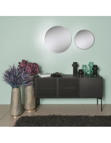 Miroir Palace Rond Noir 70 cm 50% de réduction en Octobre 2024