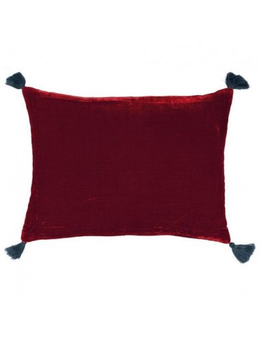 Coussin Goa Pompons Terracotta online